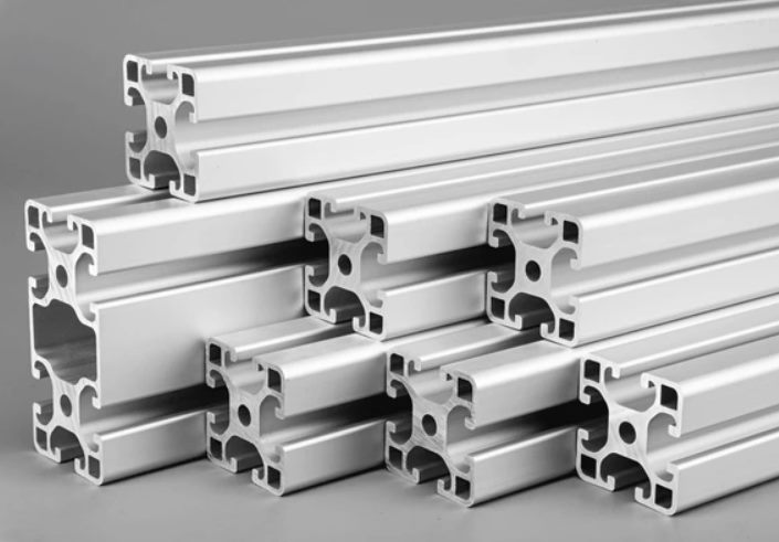 Montagelösung aus Aluminiumprofilen